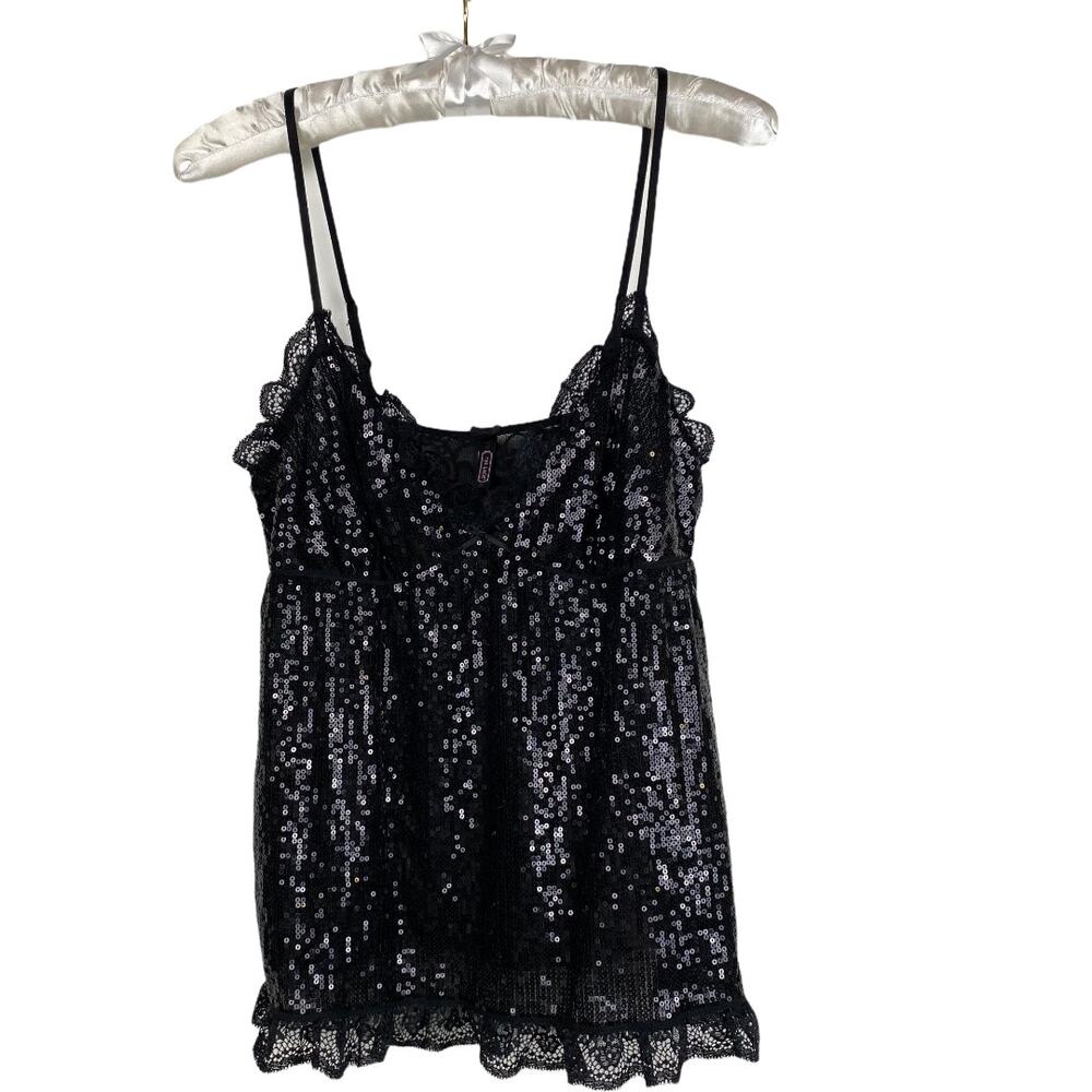 VICTORIA'S SECRET The Lacie Sequin Camisole M